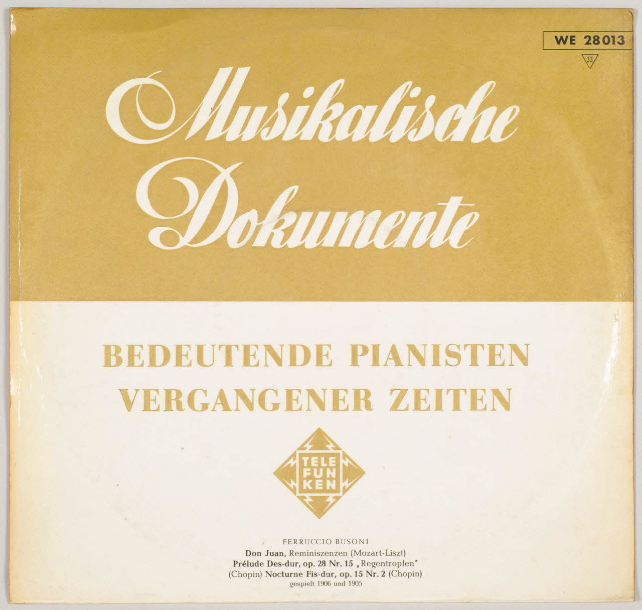 disque 33 tours Prélude MUS2002.9.77 Photo