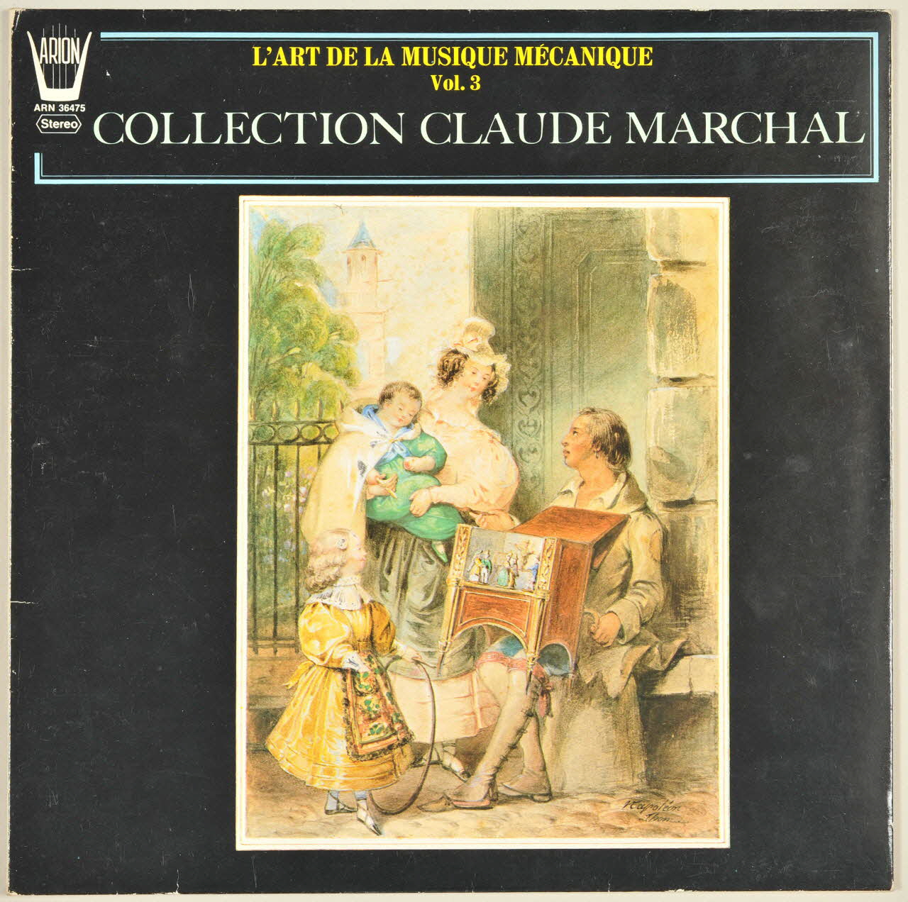 Jacques Offenbach ; Giuseppe Verdi ; Robert Planquette ; Adam ; Rousseau ; Joseph Haydn ; Charles Lecocq ; Arion disque 33 tours Romance des fleurs 1979 MUS2002.9.9 Photo