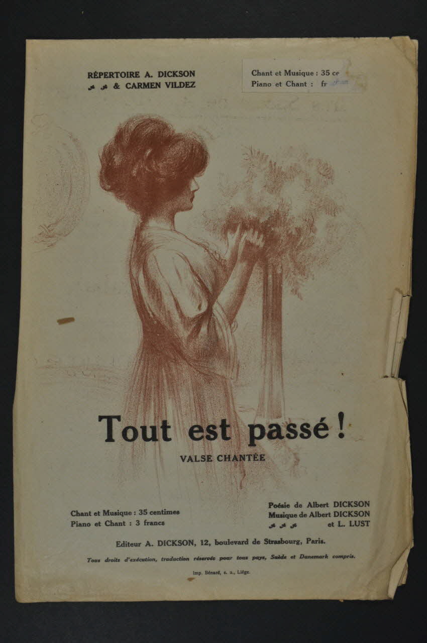 chanson petit format 1966.125.56 Photo Mucem