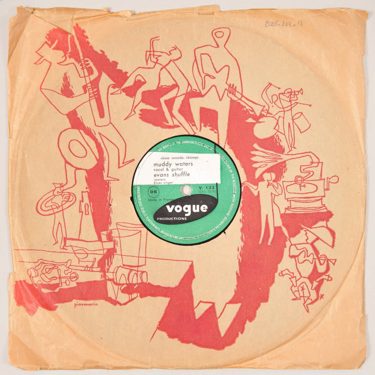 disque 78 tours Evans Shuffle 2005.202.11 Photo