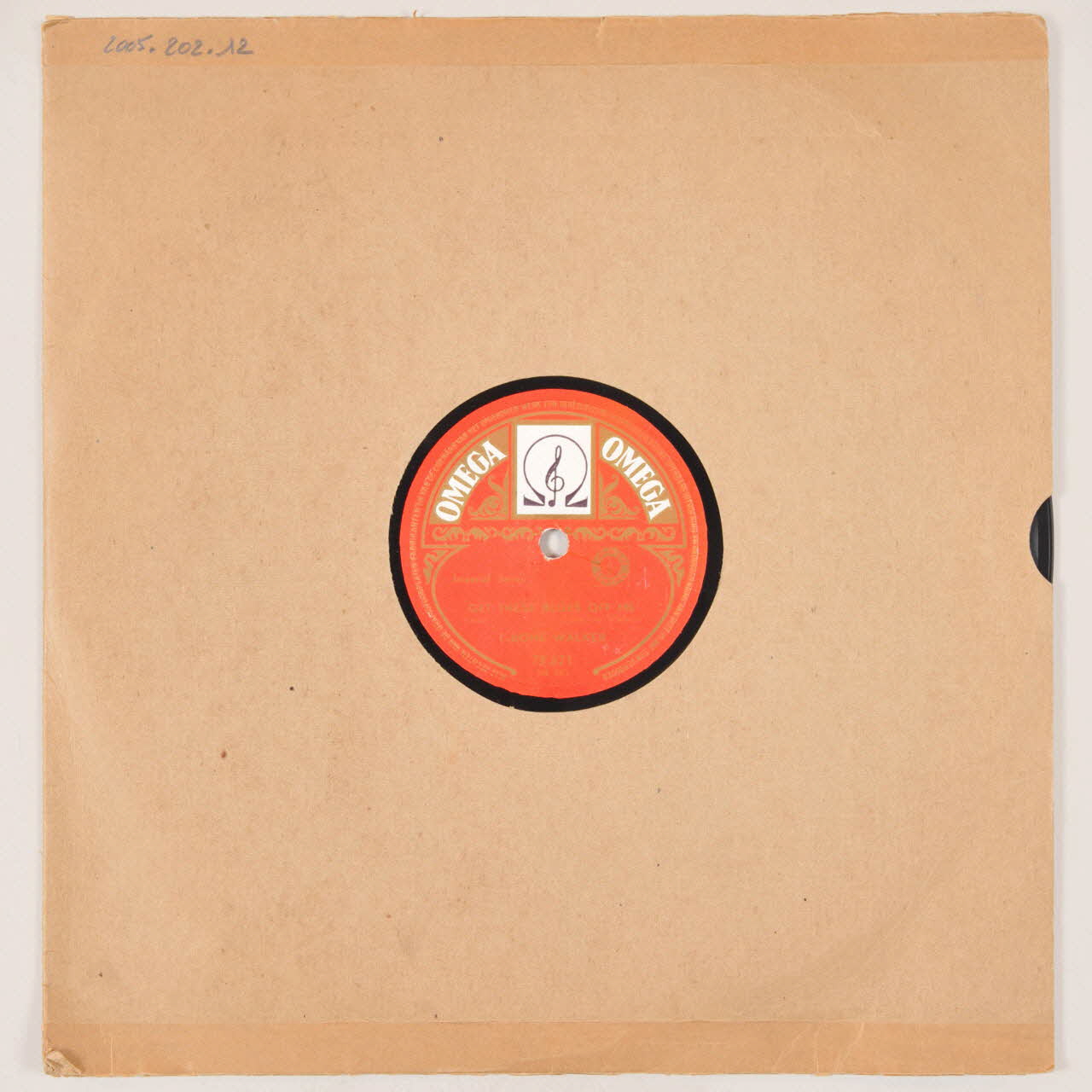 disque 78 tours I got the blues again 2005.202.12 Photo