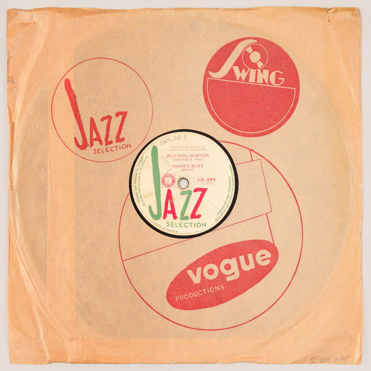 disque 78 tours Original Rags 2005.202.3 Photo