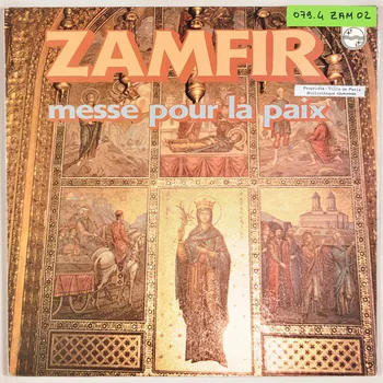 Gheorghe Zamfir ; Orchestre Symphonique De La Radio-Télévision; ; Madrigal (Choeur); ; Marin Constantin ; Philips ; Radio Télévision Roumaine; ; Ralux Films; ; Phonogram disque 33 tours Agnus Dei 1973 MUS2011.3.122.1-2  Photo
