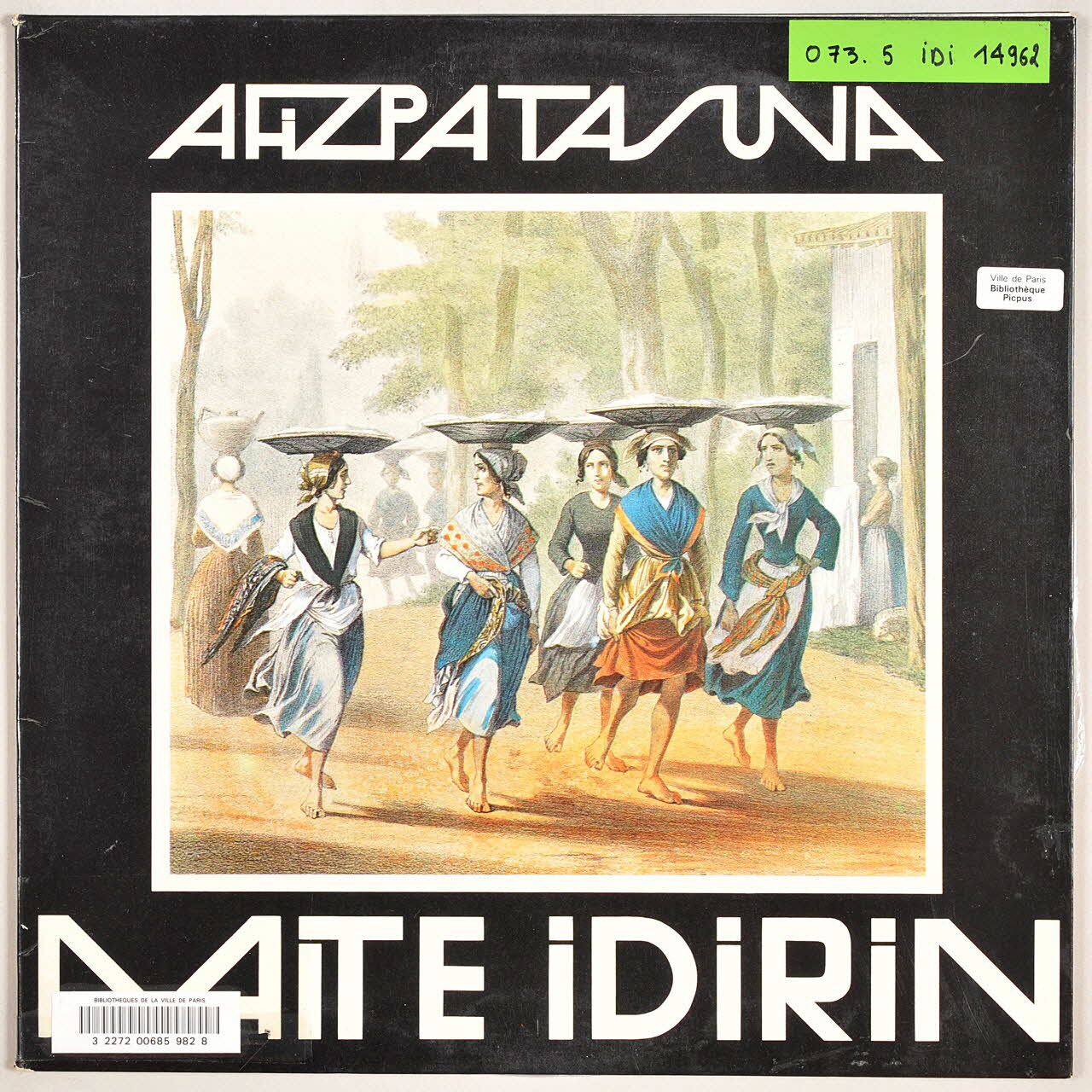 disque 33 tours Ongi etorri MUS2011.3.144.1-3 Photo