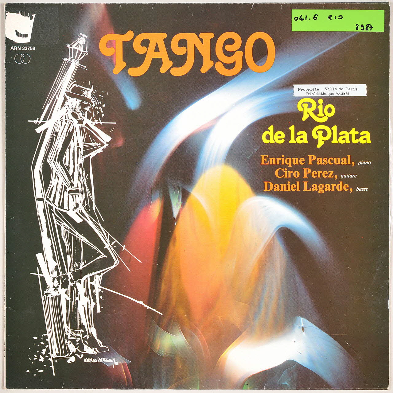 Julian Plaza ; Angel Villoldo ; Enrique Pascual ; Gerardo Matos Rodrigues ; Pintin Castellanos ; Astor Piazzolla ; Abel Fleury ; Rio De La Plata; ; Ciro Perez ; Daniel Lagarde ; Arion disque 33 tours Lonja triste 1984 MUS2011.3.158.1-2 Photo