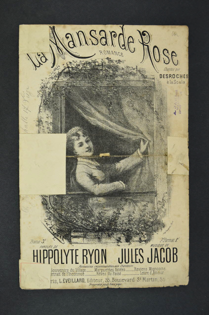 chanson petit format 1966.125.65 Photo Mucem