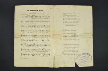 chanson petit format 1966.125.65 Photo Mucem