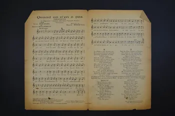 Albert Willemetz ; Yves Mirande ; Raoul Moretti ; Edmond Roze ; Francis F. Salabert chanson petit format Île-de-France, France 1925 1965.144.131 Photo Mucem