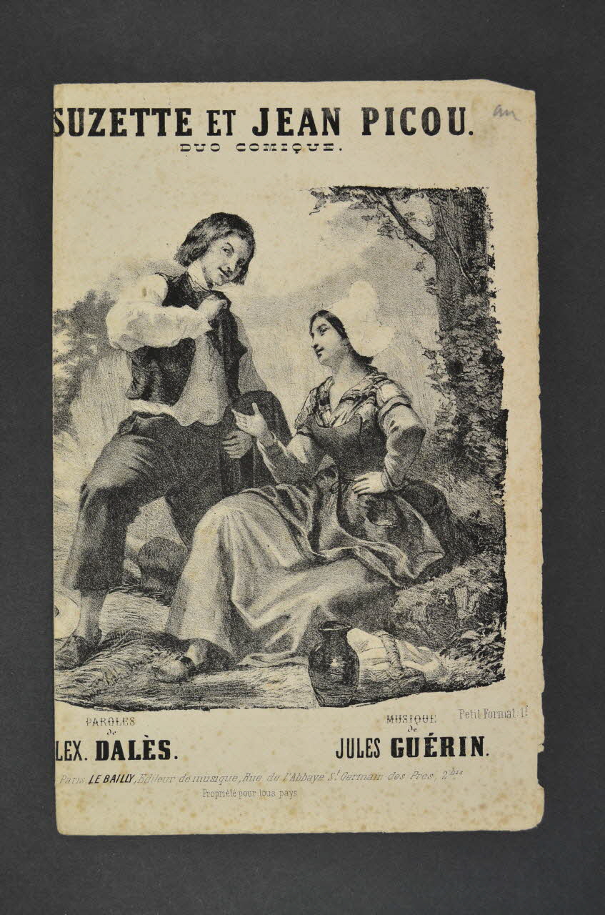 chanson petit format 1966.125.71 Photo Mucem