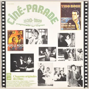 A. Decaye ; Pierre Caron ; Léo Fils Lelièvre ; Wal-Berg ; Roger Dumas ; Jean Tranchant ; Salvatore Cardillo ; Jean Boyer ; A. Valray ; Richard Rodgers ; André Hornez ; Gaston Montho ; Louis Maubon ; Charles Saint-Granier ; Georges Van Parys ; Paul Misraki ; J. Batell ; Pierre Bayle ; Philippe Parès ; Roger Bernstein ; Michel Vaucaire ; Paul Barnaby ; Raymond Pujol ; H. Vendresse ; Georges Fronsac ; Adhémar Sablon ; Jean Choux ; Raoul Moretti ; Vincent Scotto ; Robert Chamfleury ; Charles Borel-Clerc ; Roger Fernay ; Maurice Yvain ; Lionel Cazaux ; Marcel Bertal ; Louis Hennevé ; Riccardo Cordifero ; Norbert Glanzberg ; Charles Trénet ; Gaston Groener ; Maurice Jaubert ; René Sarvil ; Jean Manse ; L Bigot ; C. Oberfeld ; M. Berthomieu ; Jean Lenoir ; Serge Weber ; Moises Simons ; Seider ; P. Lima De ; Lorenz Hart ; Géo Koger ; Cole Porter ; André Barde ; Jean Duvivier ; Werner-Richard Heymann ; Lucien Carol ; Charles-Louis Pothier ; René Clair ; Henri Duvernois ; Maurice Chevalier ; Fréhel ; Jean Gabin ; Alice Cocéa ; Jean Murat ; Lilian Harvey ; Georges Milton ; Fernand Gravey ; Robert Burnier ; Arletty ; Jacques Pills ; Georges Tabet ; Damia ; Albert Préjean ; Lys Gauty ; Henri Alibert ; Joséphine Baker ; Marianne Oswald ; Tino Rossi ; Mistinguett ; Simone Simon ; Fernandel ; Marcel Cariven ; Suzanne Dehelly ; Lucienne Delyle ; Léo Marjane ; Lucien Baroux ; Ray Ventura ; E Bervily ; Pierre Chagnon ; Armand Bernard ; Roger Désormière ; Jazz Du Poste Parisien; ; Salabert ; Edition Warner Chapell Music; ; R. Breton ; Sam Fox ; Éditions Max Eschig ; Vog; ; Joubert; ; Coda S.A. ; Choudens Fils; ; Bousquet Et Beuscher ; Fortin; ; Ricordi Et Cie; ; Edition Ray Ventura; ; Editions Musicales Tutti; ; Raoul Breton ; Heugel & Cie; ; EMI Pathé-Marconi disque 33 tours Dans mon coeur 1977 MUS2011.3.32.1-5  Photo