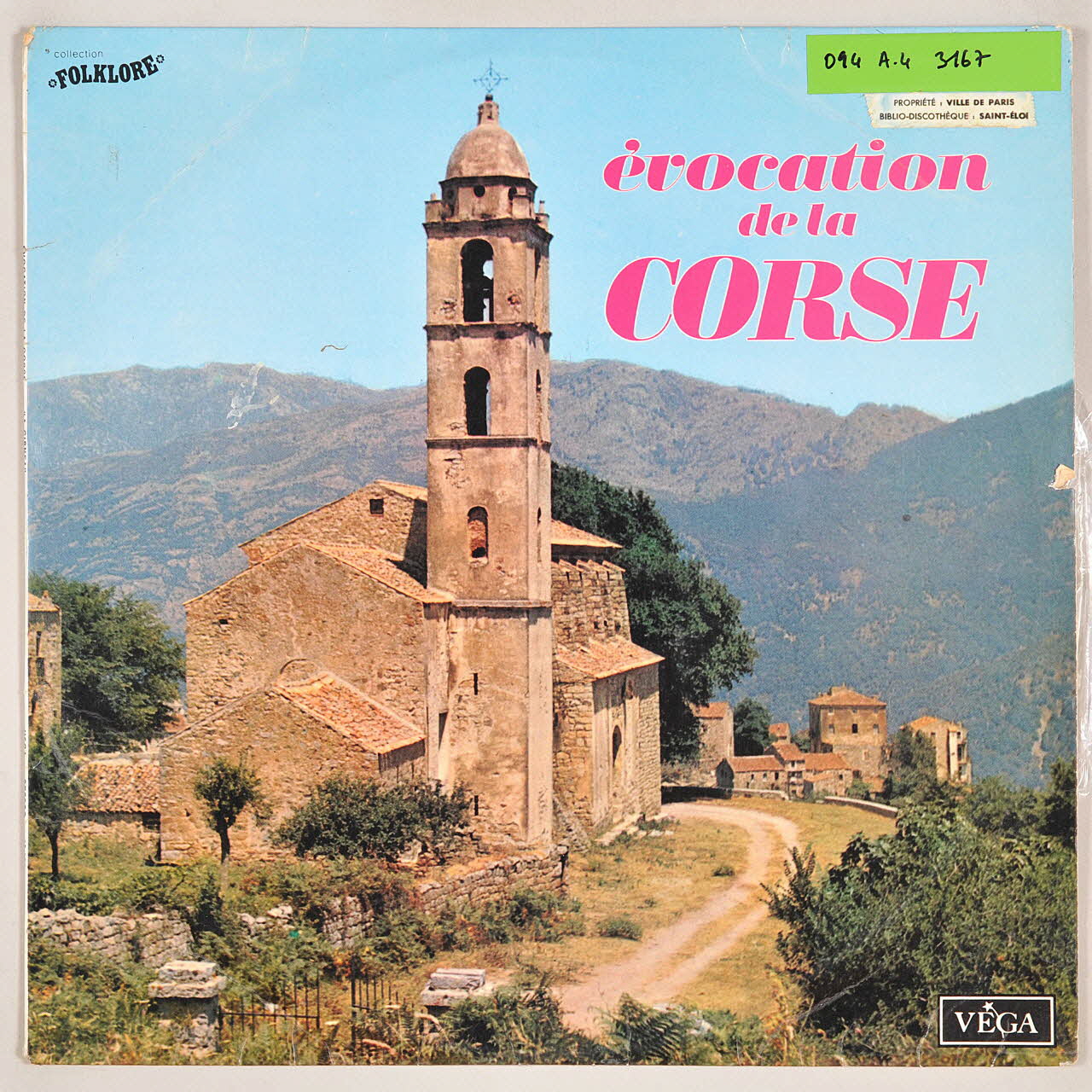 V. Orsini ; Roger Lucchesi ; Maestrale ; De La Foata ; T Lacuire ; Félix Quilici ; Carulu Giovonni ; F.-M. Mattei ; P Leca ; A Cirnéa; ; Charles Rocchi ; Jean Tavera ; Gisèle Sansonnetti ; Mario Mattei ; Francesca Belgodère ; Antoine Griffoni ; Toussaint Santucci ; Jean Bonfanti ; Véga; disque 33 tours O Barbara Fortuna 1966 MUS2011.3.39.1-2 Photo