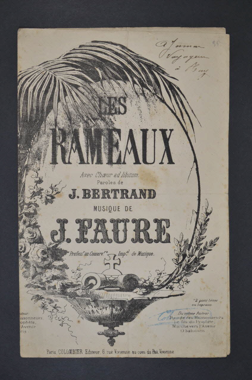 chanson petit format 1966.125.72 Photo Mucem