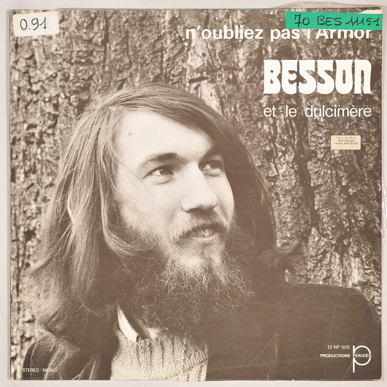 disque 33 tours Cousine Marie Madeleine MUS2011.3.53.1-2 Photo