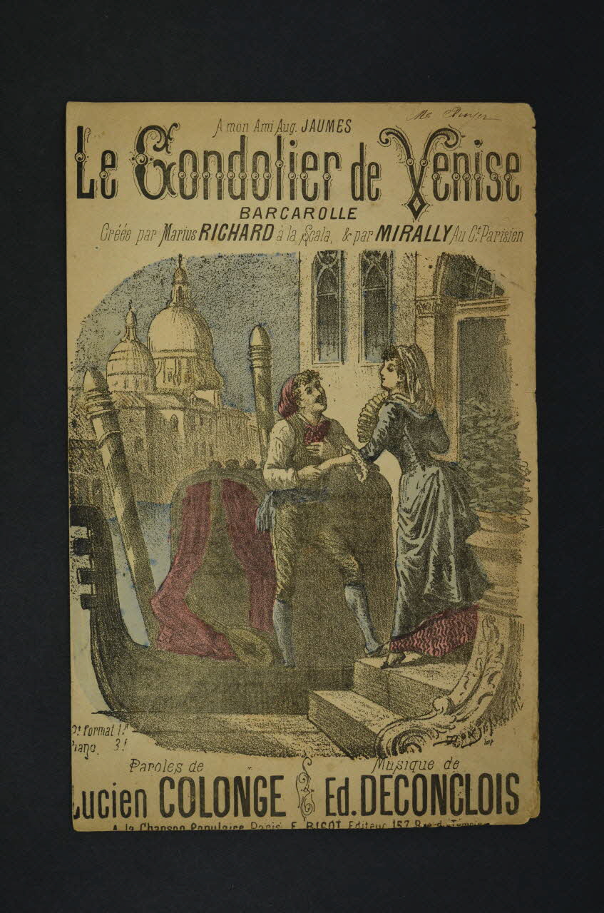 chanson petit format 1965.144.133 Photo Mucem