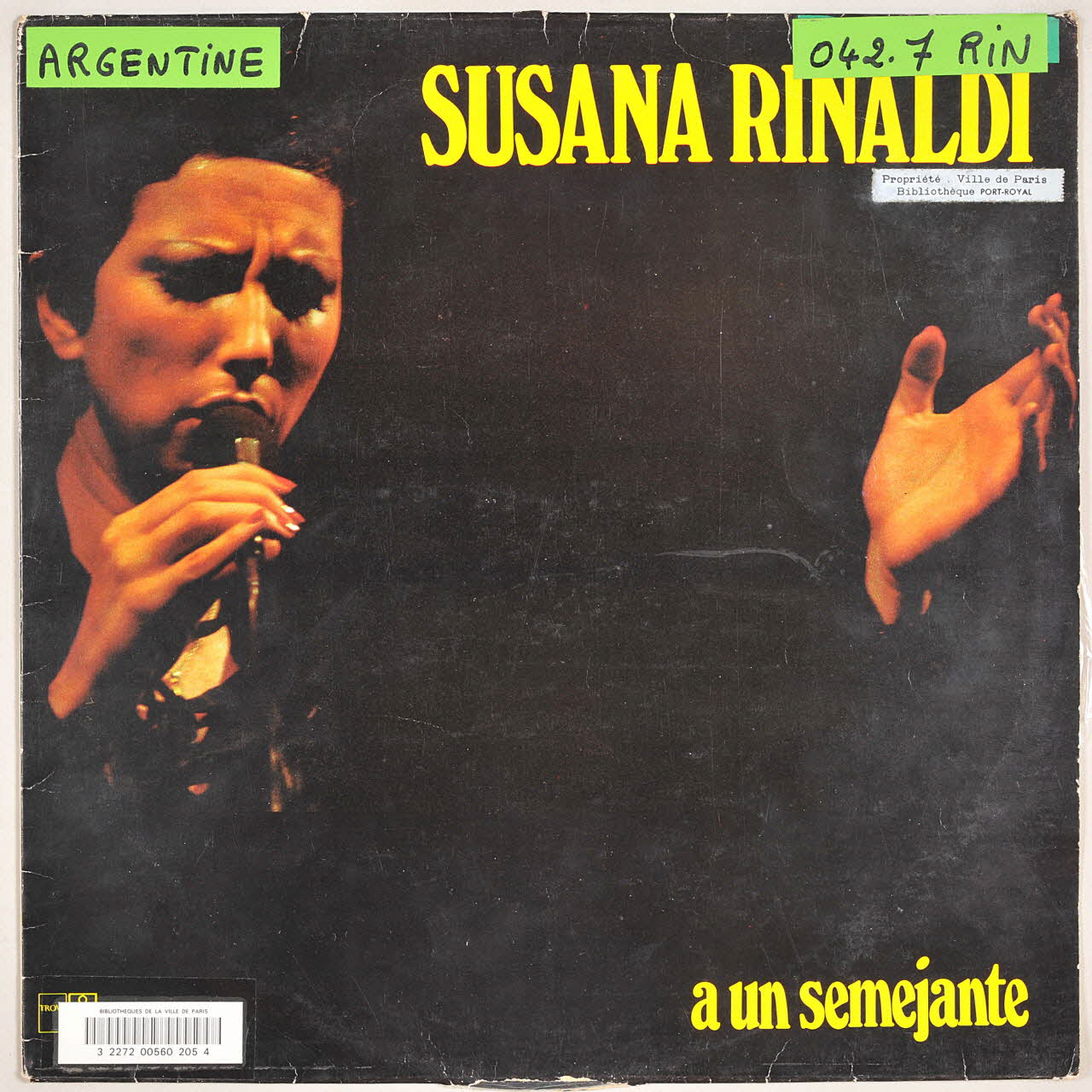 Alfredo Le Pera ; Osvaldo Avena ; Griselda Gambaro ; Carlos Gardel ; Hilda Herrera ; Juan Carlos Cobian ; Marambio Catan ; Angel Villoldo ; Enrique Cadicamo ; Lucio Demare ; Enrique Santos Discépolo ; Homero Manzi ; Eladia Blazquez ; Anibal Troilo ; Héctor Negro ; Susana Rinaldi ; Juan Carlos Cuacci ; Osvaldo Acedo ; Ro-Ca; disque 33 tours Los Mareados 1976 MUS2011.3.77.1-2 Photo