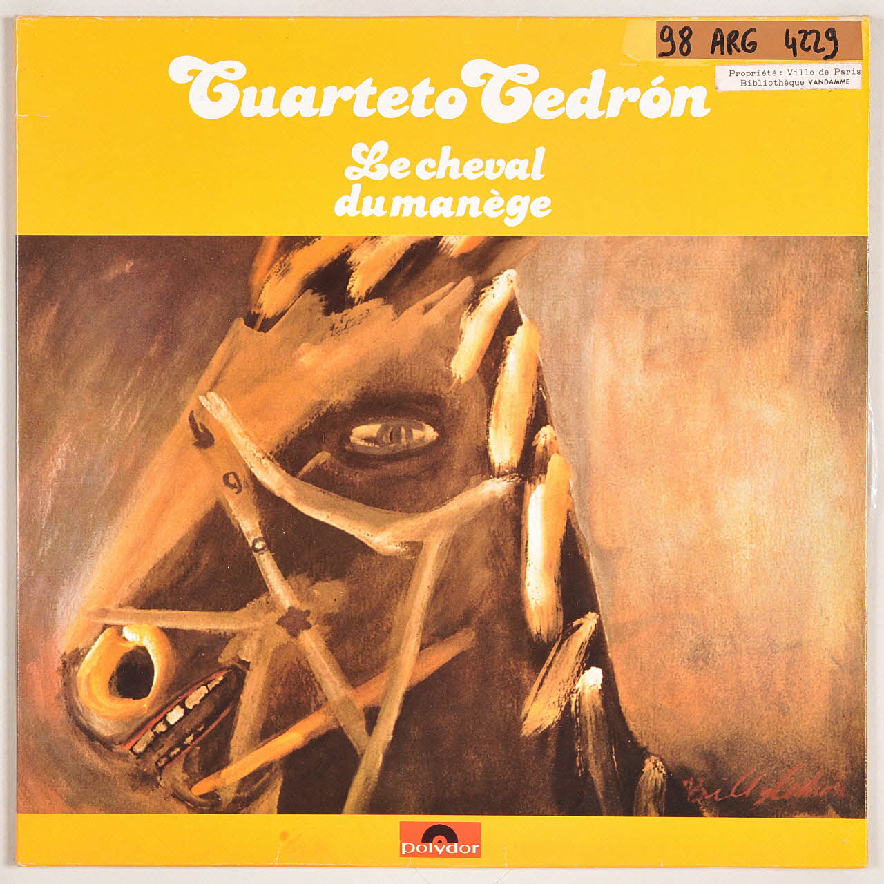 Juan Gelman ; Juan Cedron ; Horacio Vitale ; Osvaldo Tarantino ; R. Gonzalez Tunon ; César Vallejo ; Cuarteto Cedron; ; Carlos Carlsen ; Miguel Praino ; Cesar Stroscio ; Philippe Beaucamp ; Polygram(Distribution) disque 33 tours Idilio muerto 1978 MUS2011.3.80.1-2 Photo