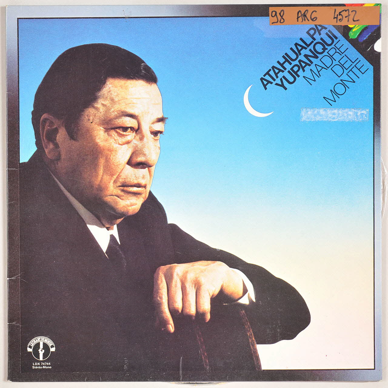 Pablo Del Cerro ; Atahualpa Yupanqui ; Segundo Aredes ; Guillermo Etchebehere ; Jose Ramon Luna ; Le Chant Du Monde disque 33 tours A vos te hai pesar Île-de-France, France 1980 MUS2011.3.85.1-2 Photo