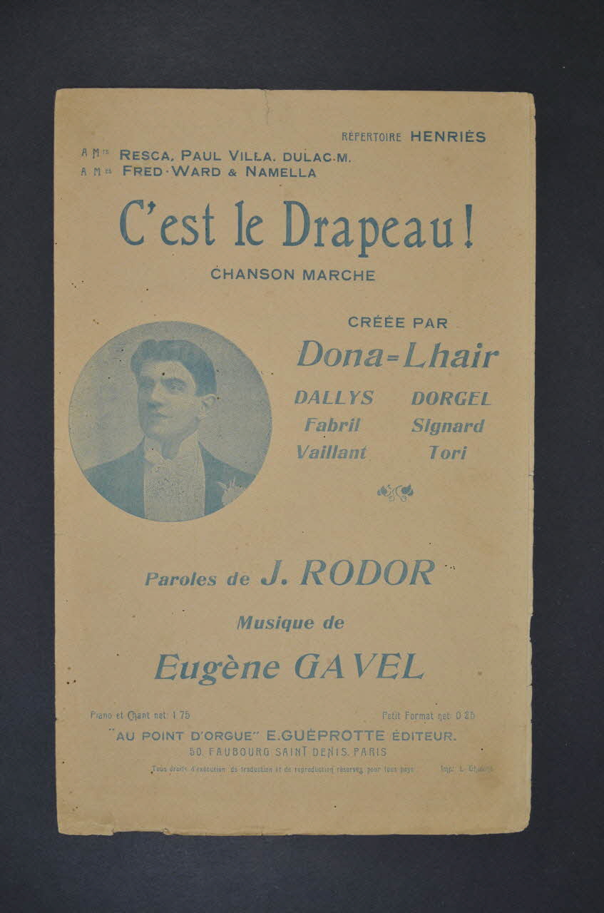 chanson petit format 1966.125.78 Photo Mucem