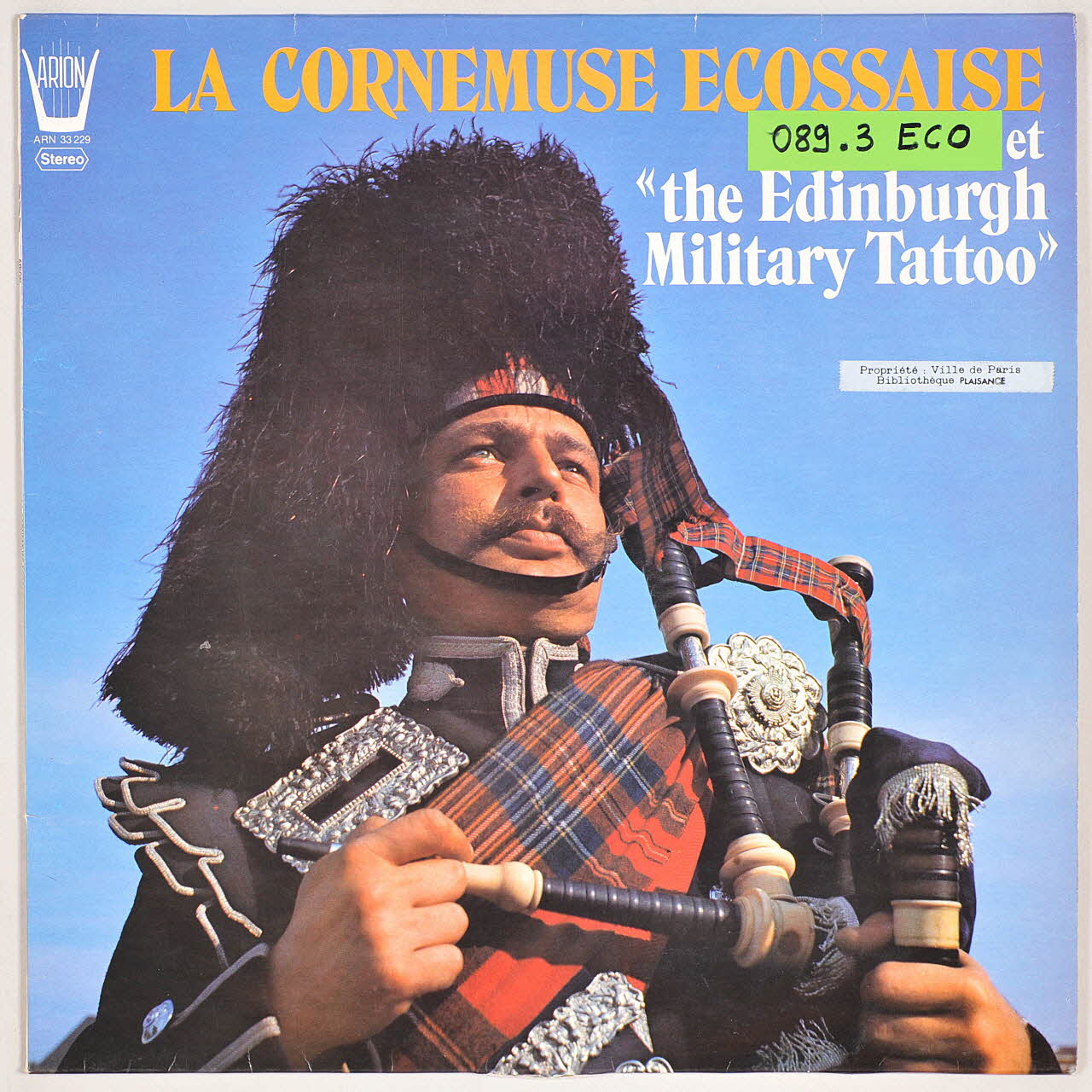 Arion disque 33 tours Grand march 1974 MUS2011.3.94.1-2 Photo