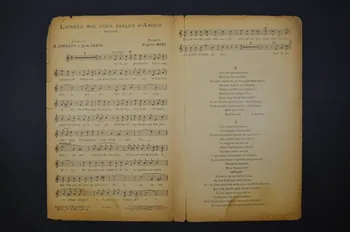 Jack Cazol ; Eugène Rosi ; Eugène Joullot ; Marcelly ; Edition Universelle; chanson petit format Île-de-France, France 1917 1965.144.140 Photo Mucem