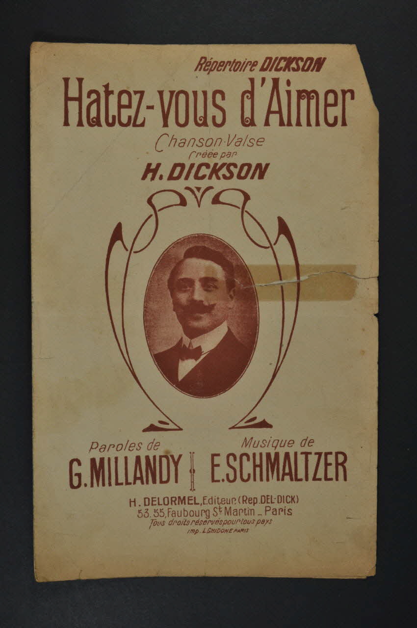 chanson petit format 1965.144.144 Photo Mucem