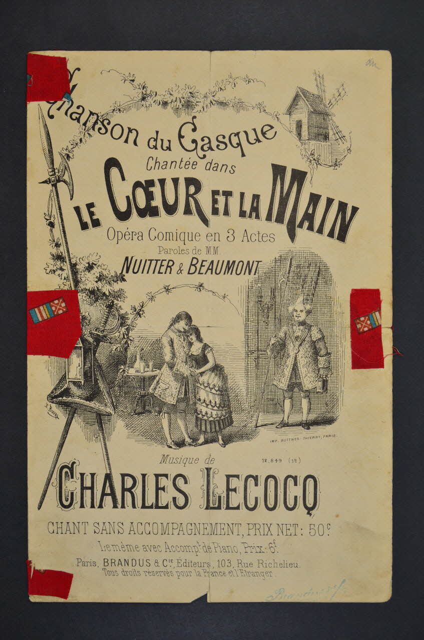 chanson petit format 1966.125.90 Photo Mucem