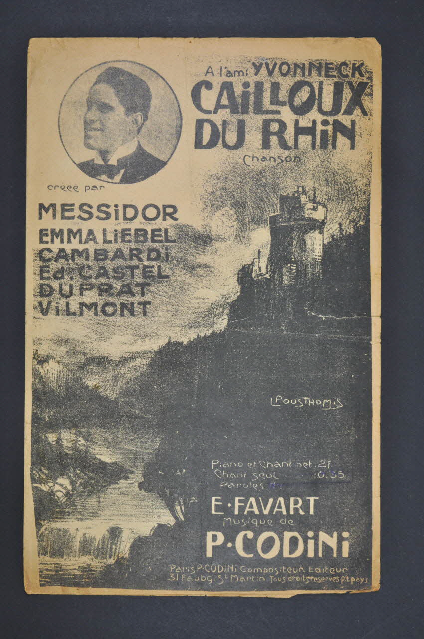 chanson petit format 1965.144.146 Photo Mucem