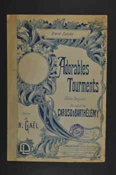 Hippolyte Barthélémy ; Caruso ; Roland GaëL ; Digoudé-Diodet; chanson petit format Île-de-France, France 1907 1965.144.162 Photo Mucem