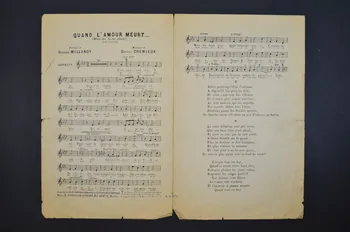 Georges Millandy ; Octave Crémieux ; Digoudé-Diodet; chanson petit format Île-de-France, France 1904 1965.144.165 Photo Mucem