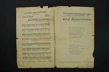 chanson petit format 1966.127.8 Photo Mucem