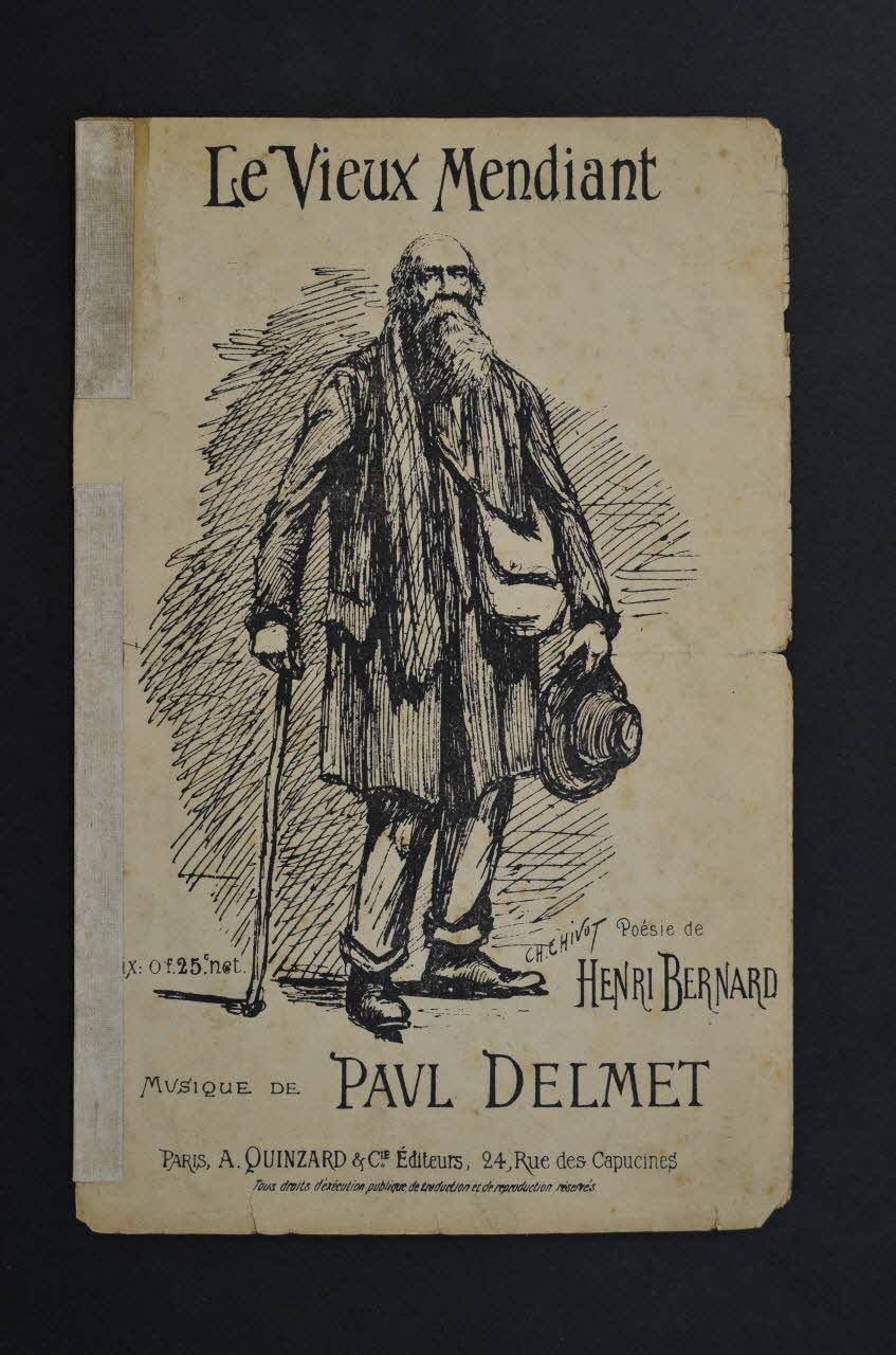 chanson petit format 1966.130.1 Photo Mucem