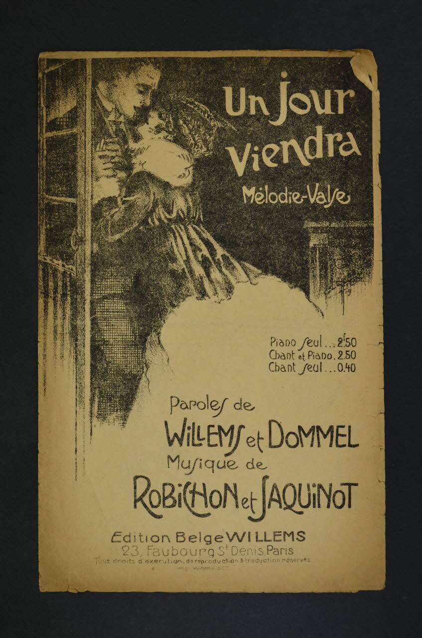 chanson petit format 1965.144.174 Photo Mucem