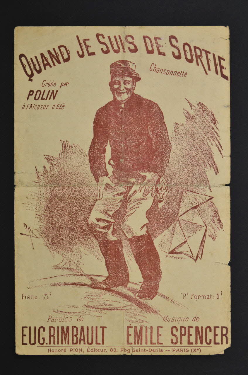 chanson petit format 1966.131.1 Photo Mucem