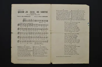chanson petit format 1966.131.1 Photo Mucem