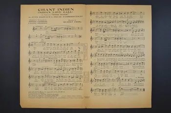 Charles Saint-Granier ; Roger Ferréol ; Otto Harbach ; Rudolf Friml ; Oscar Hammerstein ; Francis F. Salabert chanson petit format Île-de-France, France 1927 1965.144.181 Photo Mucem