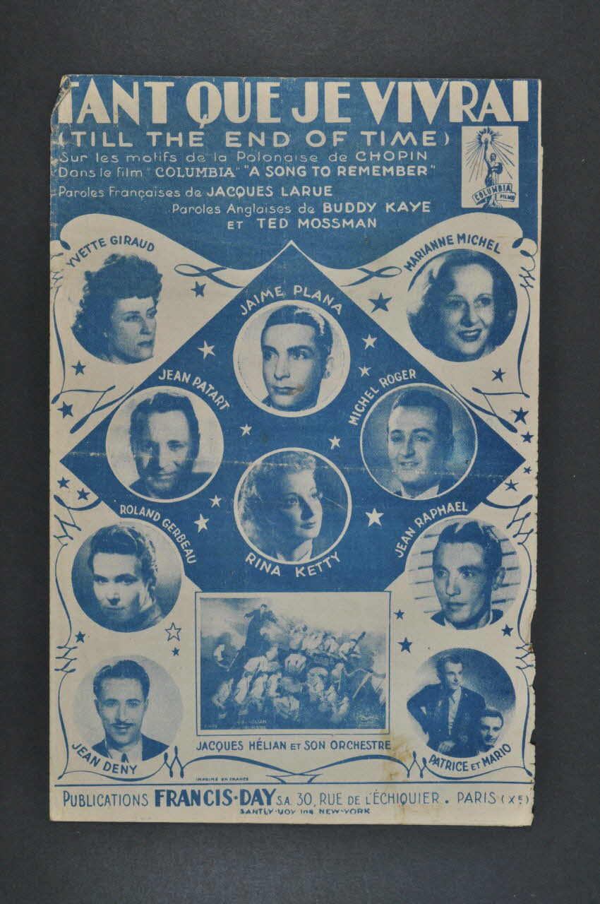 chanson petit format 1966.131.136 Photo Mucem