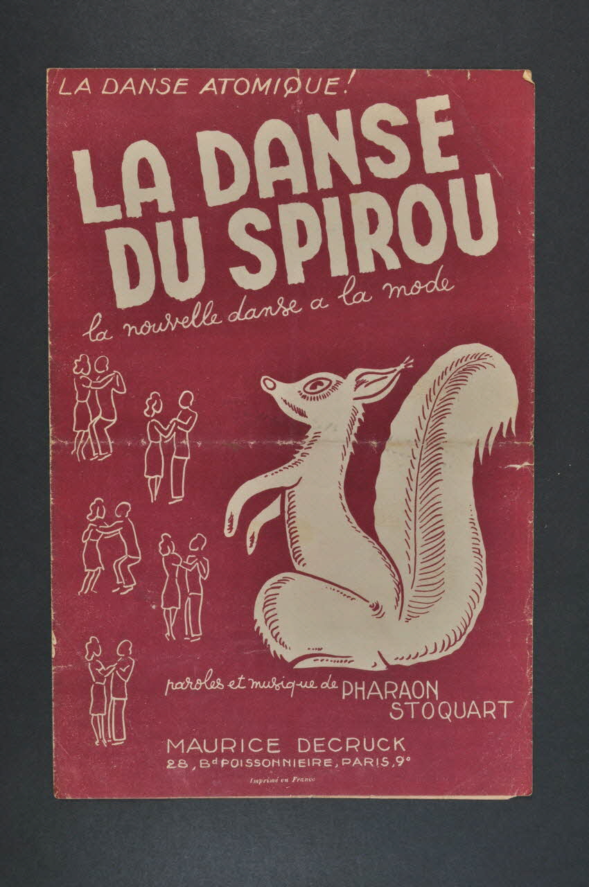Pharaon; ; Maurice Decruck chanson petit format Île-de-France, France 1949 1966.131.19 Photo Mucem