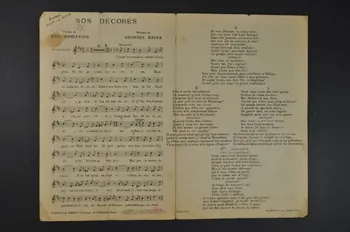 chanson petit format 1965.144.207 Photo Mucem