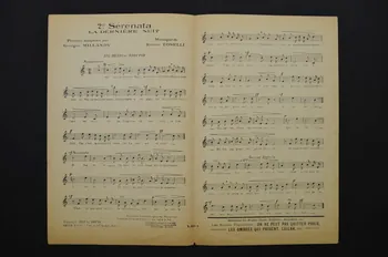 Enrico Toselli ; Georges Millandy ; Smyth chanson petit format Île-de-France, France 1922 1965.144.3 Photo Mucem