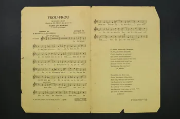 chanson petit format 1966.131.5 Photo Mucem
