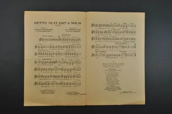 Fred Freed ; Alec Siniavine ; Géo Bonnet ; Tristan Richepin ; Jean Navarre ; Jean Deny ; Paris Broadway chanson petit format Île-de-France, France 1939 1966.131.55 Photo Mucem