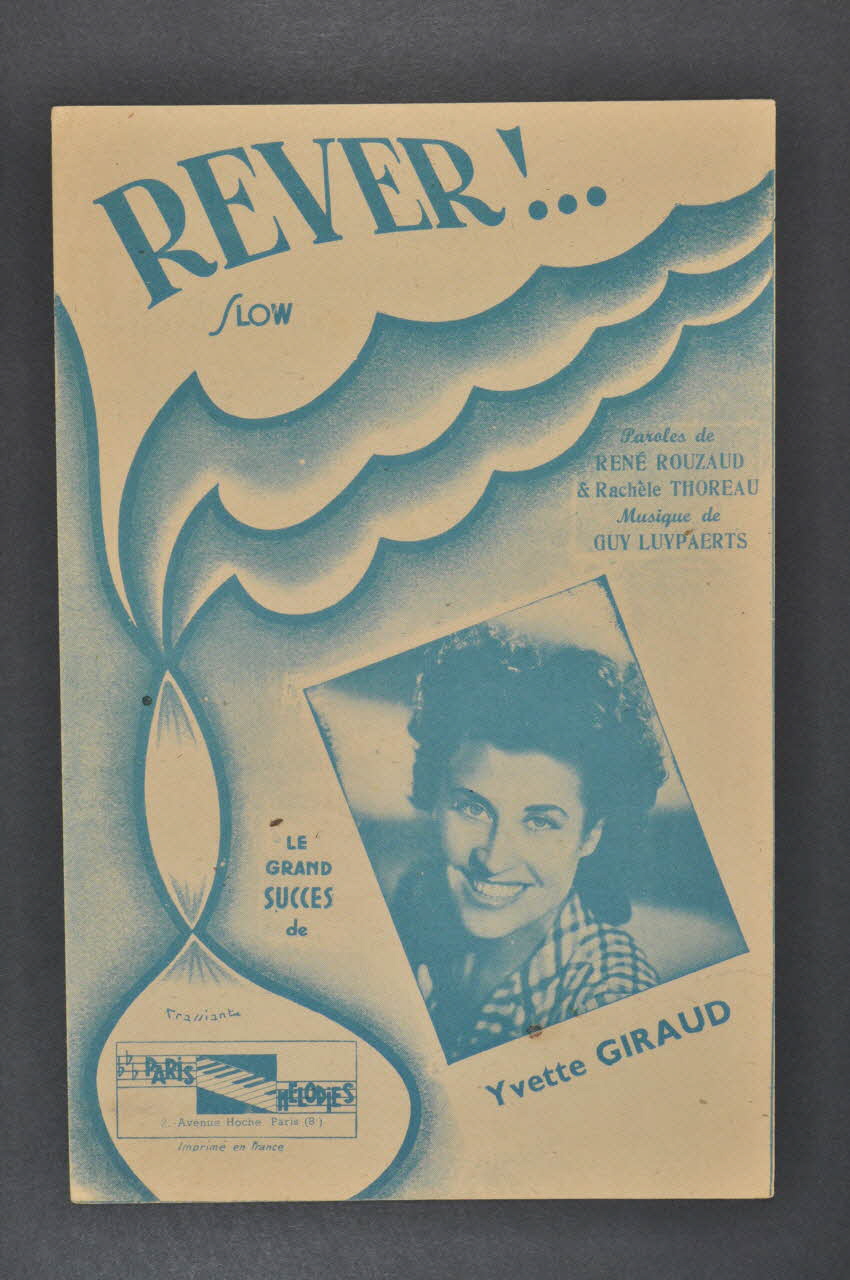 René Rouzaud ; Guy Luypaerts ; Rachèle Thoreau ; Yvette Giraud ; Paris Mélodies; chanson petit format Île-de-France, France 1945 1966.131.63 Photo Mucem