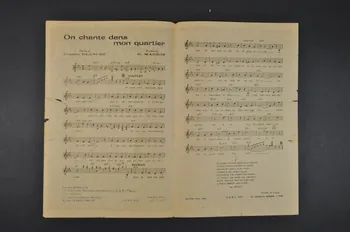Francis Blanche ; Rolf Marbot ; Georges Gosset ; S.E.M.I; chanson petit format Île-de-France, France 1945 1966.131.64 Photo Mucem
