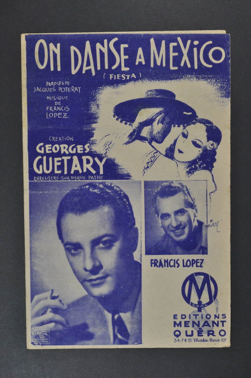 chanson petit format 1966.131.71 Photo Mucem