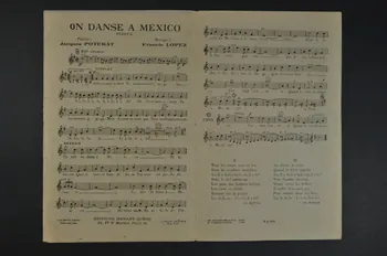 chanson petit format 1966.131.71 Photo Mucem