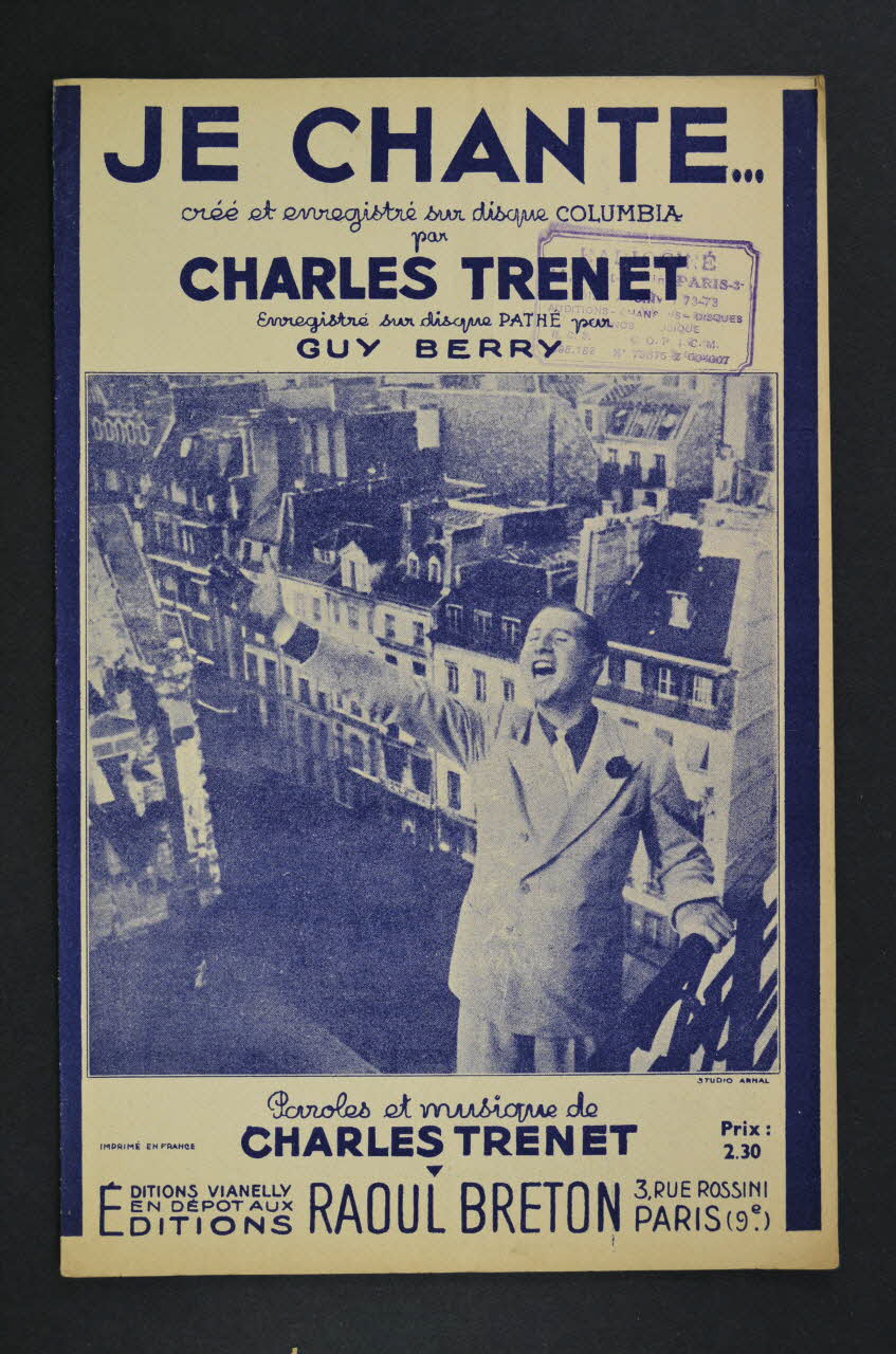 chanson petit format 1965.144.69 Photo Mucem