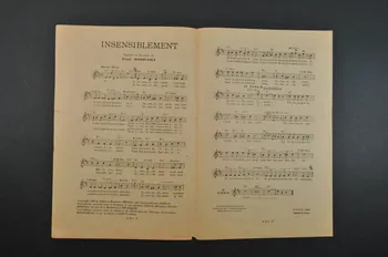 Paul Misraki ; Renée Lebas ; Le Chanteur Sans Nom ; Billy Toffel ; Jean Deny ; Ray Ventura ; Alec Siniavine ; Jacques Metehen ; Imperia, Editions; chanson petit format Île-de-France, France 1946 1966.131.8 Photo Mucem