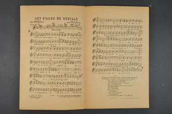 Max François ; José Lucchesi ; Janine Walter ; Az; chanson petit format Île-de-France, France 1946 1966.132.20 Photo Mucem