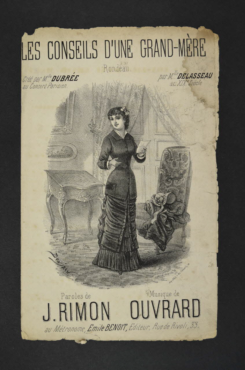 chanson petit format 1965.145.20 Photo Mucem