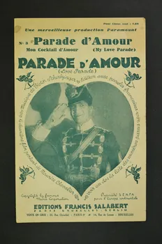 Jacques Battaille-Henri ; Victor Schertzinger ; Maurice Chevalier ; Francis F. Salabert chanson petit format Île-de-France, France 1930 1966.135.24 Photo Mucem